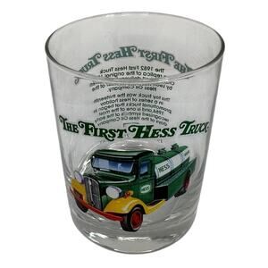 Hess Original Multi-Color Truck Drinking Glass - Collectors Item